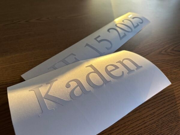 Personalized Large Name Decal For Party Decoration - Image 4