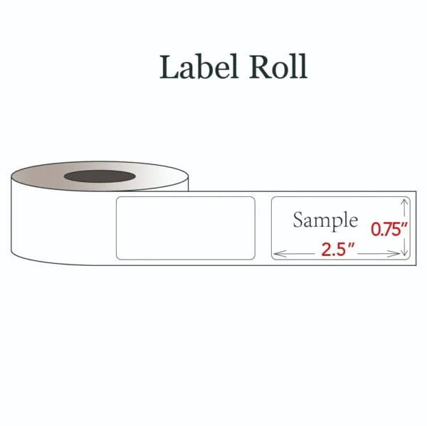 Custom Mail Address Labels Return Address Labels 2.5" x 0.75" - Image 3